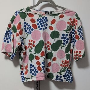 Marimekko X Uniqlo Top, Sz XS
